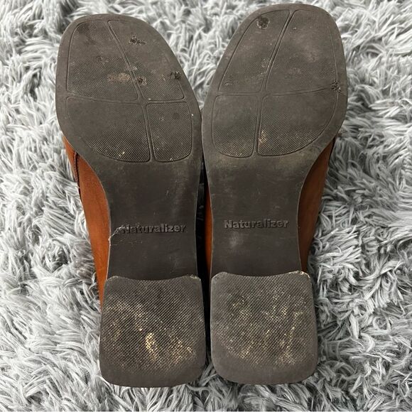 Naturalizer Tan Leather Clogs - Picture 10 of 11